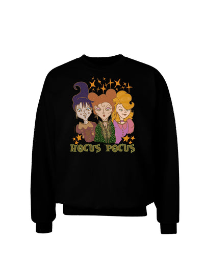 Hocus Pocus Witches Sweatshirt-Sweatshirts-TooLoud-Black-Small-Davson Sales
