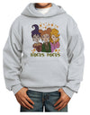 Hocus Pocus Witches Youth Hoodie Pullover Sweatshirt-Youth Hoodie-TooLoud-Ash-XS-Davson Sales