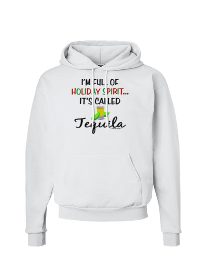 Holiday Spirit - Tequila Hoodie Sweatshirt-Hoodie-TooLoud-White-Small-Davson Sales