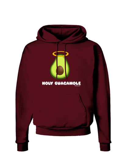 Holy Guacamole Design Dark Hoodie Sweatshirt by TooLoud-Hoodie-TooLoud-Maroon-Small-Davson Sales