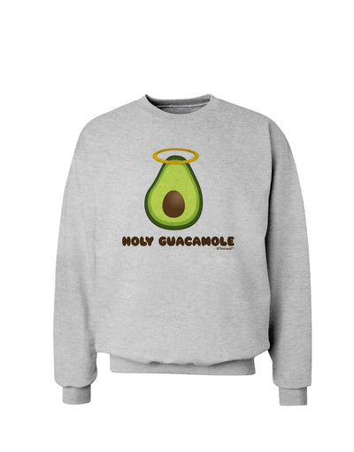 Holy Guacamole Design Sweatshirt by TooLoud-Sweatshirts-TooLoud-AshGray-Small-Davson Sales