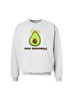 Holy Guacamole Design Sweatshirt by TooLoud-Sweatshirts-TooLoud-White-Small-Davson Sales