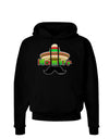 Hombre Sombrero Dark Hoodie Sweatshirt-Hoodie-TooLoud-Black-Small-Davson Sales