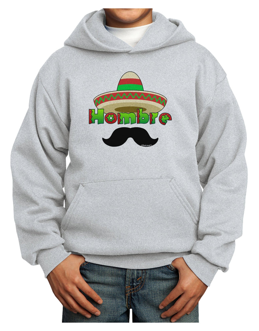 Hombre Sombrero Youth Hoodie Pullover Sweatshirt by TooLoud-Youth Hoodie-TooLoud-White-XS-Davson Sales