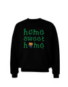 Home Sweet Home - Arizona - Cactus and State Flag Adult Dark Sweatshirt by TooLoud-Sweatshirts-TooLoud-Black-Small-Davson Sales