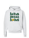 Home Sweet Home - New Mexico - Cactus and State Flag Hoodie Sweatshirt by TooLoud-Hoodie-TooLoud-White-Small-Davson Sales