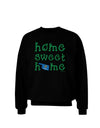 Home Sweet Home - Oklahoma - Cactus and State Flag Adult Dark Sweatshirt by TooLoud-Sweatshirts-TooLoud-Black-Small-Davson Sales