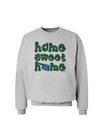 Home Sweet Home - Oklahoma - Cactus and State Flag Sweatshirt by TooLoud-Sweatshirts-TooLoud-AshGray-Small-Davson Sales