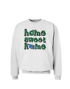 Home Sweet Home - Oklahoma - Cactus and State Flag Sweatshirt by TooLoud-Sweatshirts-TooLoud-White-Small-Davson Sales