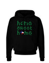 Home Sweet Home - Texas - Cactus and State Flag Dark Hoodie Sweatshirt by TooLoud-Hoodie-TooLoud-Black-Small-Davson Sales