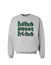 Home Sweet Home - Texas - Cactus and State Flag Sweatshirt by TooLoud-Sweatshirts-TooLoud-AshGray-Small-Davson Sales