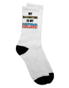 Honoring Our Heroes - Armed Forces Adult Crew Socks by TooLoud-Socks-TooLoud-White-Ladies-4-6-Davson Sales