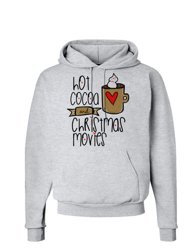 Hot Cocoa and Christmas Movies Hoodie Sweatshirt-Hoodie-TooLoud-AshGray-Small-Davson Sales