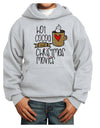 Hot Cocoa and Christmas Movies Youth Hoodie Pullover Sweatshirt-Youth Hoodie-TooLoud-Ash-XS-Davson Sales