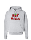 Hot Mama Chili Heart Hoodie Sweatshirt-Hoodie-TooLoud-AshGray-Small-Davson Sales