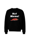 Hot Mama Chili Pepper Adult Dark Sweatshirt-Sweatshirts-TooLoud-Black-Small-Davson Sales