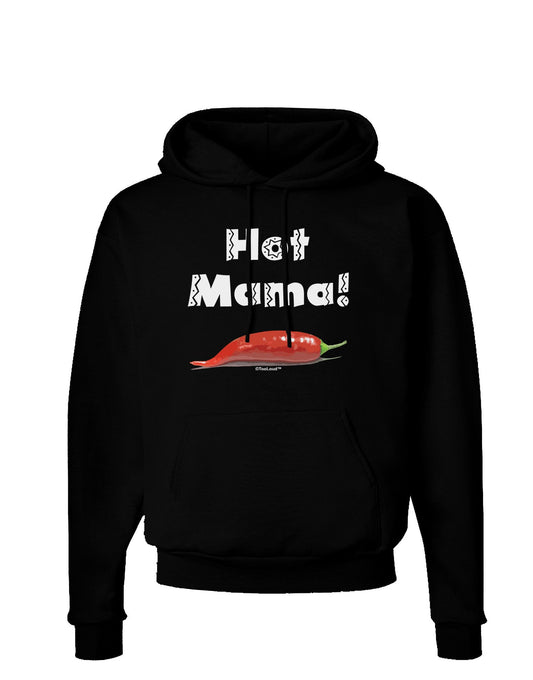 Hot Mama Chili Pepper Dark Hoodie Sweatshirt-Hoodie-TooLoud-Black-Small-Davson Sales
