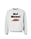 Hot Mama Chili Pepper Sweatshirt-Sweatshirts-TooLoud-White-Small-Davson Sales