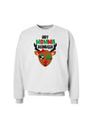 Hot Momma Reindeer Matching Deer Sweatshirt-Sweatshirts-TooLoud-White-Small-Davson Sales