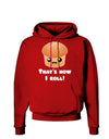 How I Roll Cute Roll Dark Hoodie Sweatshirt-Hoodie-TooLoud-Red-Small-Davson Sales