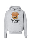 How I Roll Cute Roll Hoodie Sweatshirt-Hoodie-TooLoud-AshGray-Small-Davson Sales