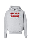 Hugs Are My Drugs Hoodie Sweatshirt-Hoodie-TooLoud-AshGray-Small-Davson Sales