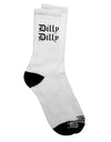 Humorous Adult Crew Socks for Beer Enthusiasts - TooLoud-Socks-TooLoud-White-Ladies-4-6-Davson Sales