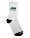 Humorous Adult Crew Socks for Running Enthusiasts - TooLoud-Socks-TooLoud-White-Ladies-4-6-Davson Sales