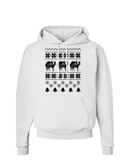 Humping Gay Reindeer Hoodie Sweatshirt-Hoodie-TooLoud-White-Small-Davson Sales