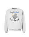 Husband of Veteran Sweatshirt-Sweatshirts-TooLoud-White-Small-Davson Sales