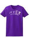 i 8 Sum Pi and It Was Delicious Womens Dark T-Shirt-TooLoud-Purple-X-Small-Davson Sales