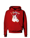 I Believe in Unicorns Dark Hoodie Sweatshirt-Hoodie-TooLoud-Red-Small-Davson Sales