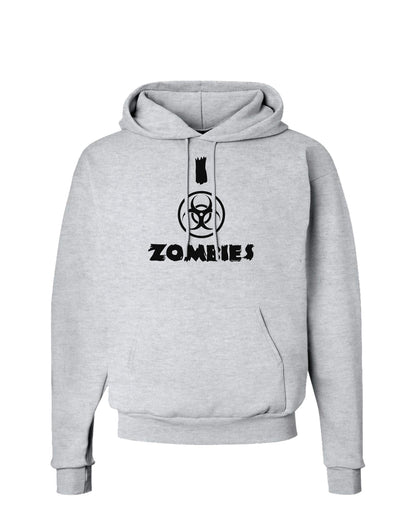 I Biohazard Zombies - Apocalypse Hoodie Sweatshirt-Hoodie-TooLoud-AshGray-Small-Davson Sales