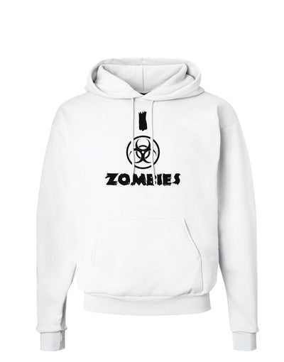 I Biohazard Zombies - Apocalypse Hoodie Sweatshirt-Hoodie-TooLoud-White-Small-Davson Sales