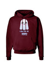 I Came for the Boos - Halloween Dark Hoodie Sweatshirt-Hoodie-TooLoud-Maroon-Small-Davson Sales