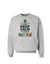 I Can't Keep Calm I'm Irish Sweatshirt-Sweatshirts-TooLoud-AshGray-Small-Davson Sales