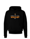 I Didn't Text You - Whiskey Dark Hoodie Sweatshirt-Hoodie-TooLoud-Black-Small-Davson Sales