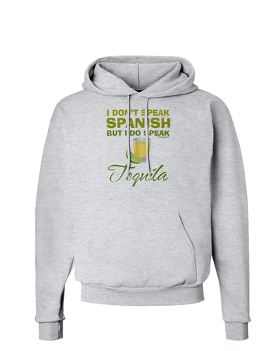 I Do Speak Tequila Hoodie Sweatshirt-Hoodie-TooLoud-AshGray-Small-Davson Sales