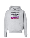 I Don't Get Drunk - Kawaii Hoodie Sweatshirt-Hoodie-TooLoud-AshGray-Small-Davson Sales