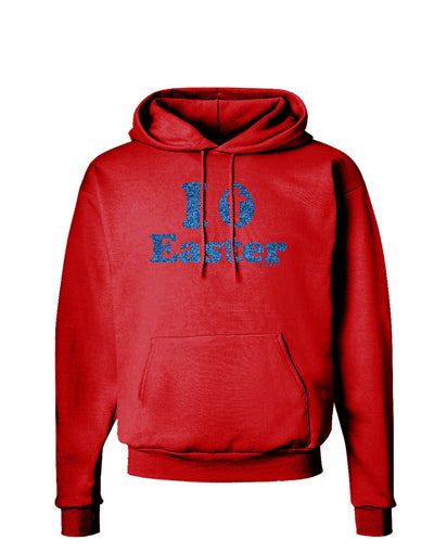 I Egg Cross Easter - Blue Glitter Hoodie Sweatshirt by TooLoud-Hoodie-TooLoud-Red-Small-Davson Sales