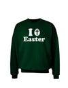 I Egg Cross Easter Design Adult Dark Sweatshirt by TooLoud-Sweatshirts-TooLoud-Deep-Forest-Green-Small-Davson Sales