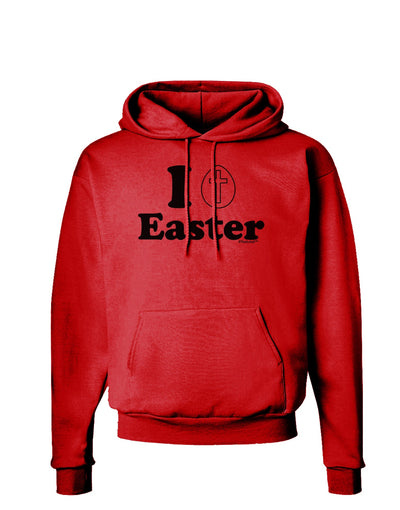I Egg Cross Easter Design Hoodie Sweatshirt by TooLoud-Hoodie-TooLoud-Red-Small-Davson Sales