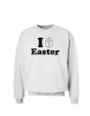 I Egg Cross Easter Design Sweatshirt by TooLoud-Sweatshirts-TooLoud-White-Small-Davson Sales