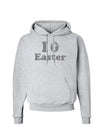 I Egg Cross Easter - Silver Glitter Hoodie Sweatshirt by TooLoud-Hoodie-TooLoud-AshGray-Small-Davson Sales