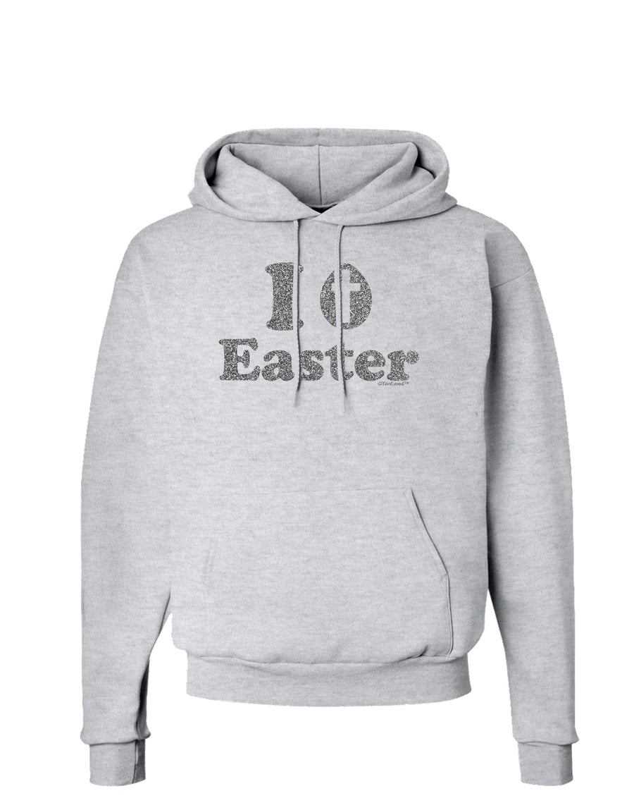 I Egg Cross Easter - Silver Glitter Hoodie Sweatshirt by TooLoud-Hoodie-TooLoud-White-Small-Davson Sales