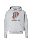 I Hand-Rub My Meat - Steak Hoodie Sweatshirt-Hoodie-TooLoud-AshGray-Small-Davson Sales