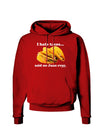 I Hate Tacos Said No Juan Ever Dark Hoodie Sweatshirt by TooLoud-Hoodie-TooLoud-Red-Small-Davson Sales