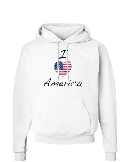 I Heart America Scribble Hoodie Sweatshirt-Hoodie-TooLoud-White-Small-Davson Sales