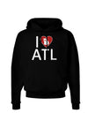 I Heart Atlanta Dark Hoodie Sweatshirt-Hoodie-TooLoud-Black-Small-Davson Sales