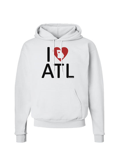 I Heart Atlanta Hoodie Sweatshirt-Hoodie-TooLoud-White-Small-Davson Sales